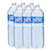 Eau de source Cristaline Lot de 6 x 1,5 Litre - Sans emballage